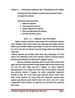 Pemecahan Masalah Dan Pengambilan Keputusan [PDF]