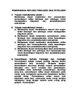 Pemeriksaan Refleks Fisiologis Dan Patologis [PDF]