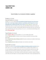 Penelitian Cross Sectional Dan Penelitian Longitudinal