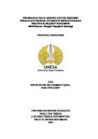 Penerapan Data Mining UNTUK PREDIKSI PENJUALAN PRODUK OTOMOTIF MENGGUNAKAN METODE K-NEAREST NEIGHBOR [PDF]