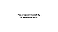 Penerapan Smart City Di Kota New York