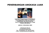 Penerbangan Angkasa Luar