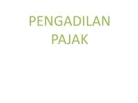 Pengadilan Pajak