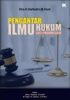 Pengantar Ilmu Hukum Suatu Pemahaman Dasar [PDF]