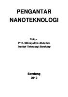 Pengantar Nanoteknologi 2012 PDF