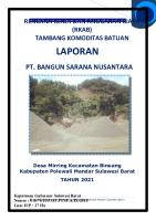 Pengantar RKAB Binuang [PDF]