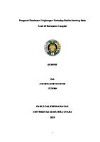 Pengaruh Kesehatan Lingkungan Terhadap Resiko Stunting Pada Anak Di Kabupaten Langkat [PDF]