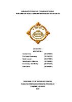 Pengawetan Bahan Pangan Fermentasi & Iradiasi [PDF]