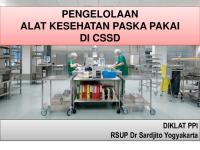 Pengelolaan Alat Yang Aman Di CSSD [PDF]