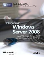 Pengenalan Windows Server 2008 R2