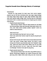 Pengertian Pancasila Secara Etimologis, Historis, & Terminologis [PDF]