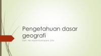 Pengetahuan Dasar Geografi