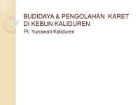 Pengolahan Karet [PDF]