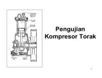 Pengujian Kompresor Torak [PDF]