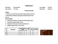 Penilaian Keterampilan BAB I MATEMATIKA MATERI PERBANDINGAN