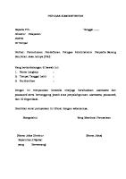 Penunjukan Petugas Administrator PBJ [PDF]