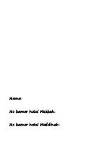 Penuntun Ringkas Ibadah Haji [PDF]