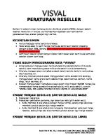 Peraturan Reseller Visval 004