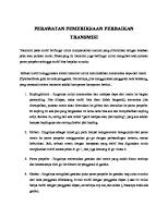 Perawatan Pemeriksaan Perbaikan Transmisi [PDF]