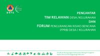 Perbedaan FPRB Dan Relawan Desa