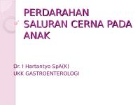 Perdarahan Saluran Cerna Pada Anak Edit [PDF]