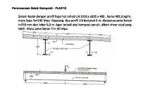 Perencanaan Balok Komposit Plastis [PDF]