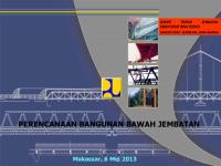 Perencanaan Bangunan Bawah Jembatan