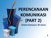 Perencanaan Komunikasi PDF [PDF]