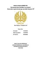 Perencanaan Satuan Pendidikan Luar Sekolah [PDF]