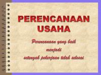 Perencanaan Usaha