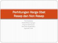 Perhitungan Harga Obat [PDF]