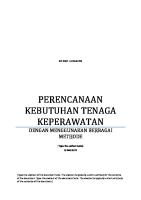 Perhitungan Kebutuhan Tenaga Keperawatan