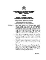 Perkaba No 1 TH 2014 TTG Perencanaan Penyidikan TP PDF [PDF]