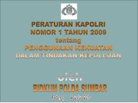 Perkap Nomor 1 THN 2009