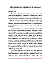 Perkhidmatan Kaunseling Di Sekolah [PDF]