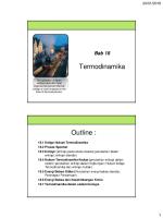 Pertemuan 1 - Termodinamika-KD II PDF