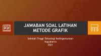 Pertemuan 6 (Jawaban Latihan Soal Metode Grafik)