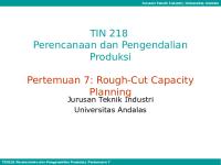 Pertemuan 7 - RCCP