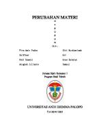 Perubahan Materi [PDF]