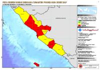 Peta Indeks Rawan Gempa Propinsi Bengkulu