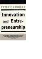 (Peter F. Drucker) Innovation and Enterpreneurship (001-050) .En - Id