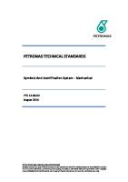 Petronas Technical Standards: Symbols and Identification System - Mechanical