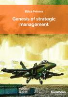 PETROVA Elitsa - Genesis of Strategic Management - 2017 [PDF]