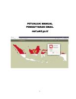 Petunjuk Manual Email SAKTI - GO.ID Satker PDF