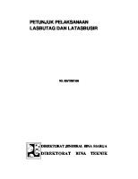 Petunjuk Pelaksanaan Lasbutag Dan Latasbusir [PDF]