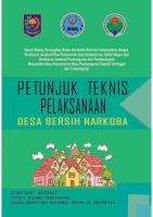 Petunjuk Teknis Pelaksanaan Desa Bersih Narkoba 2