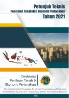 Petunjuk Teknis Pt&ep - 2021