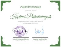 Piagam Eskul Terbaik TTD [PDF]