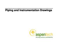 Piping and Instrumentation Drawings in Aspen HYSYS