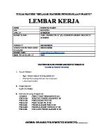 PKBJJ - Lembar Kerja Mengelola Waktu - 2022